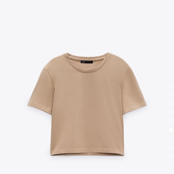 Zara Cropped Shirt - Picture 2 of 4